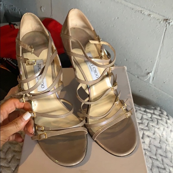 Jimmy Choo sandals size 41 small make - Picture 2 of 4